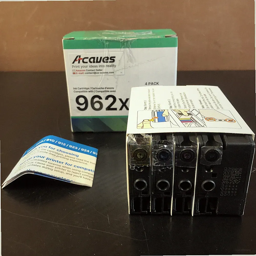 4 pack Acaves 962XL HP962XL/962 Ink Cartridges Combo Pack for HP Ink