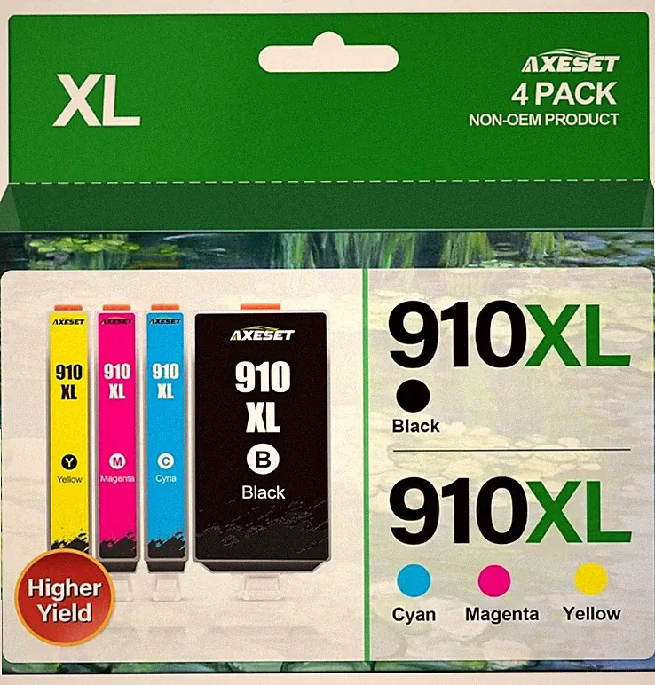 910xl Ink Cartridges Combo Pack for HP Officejet Pro 8020 Replacement 910 HP910X