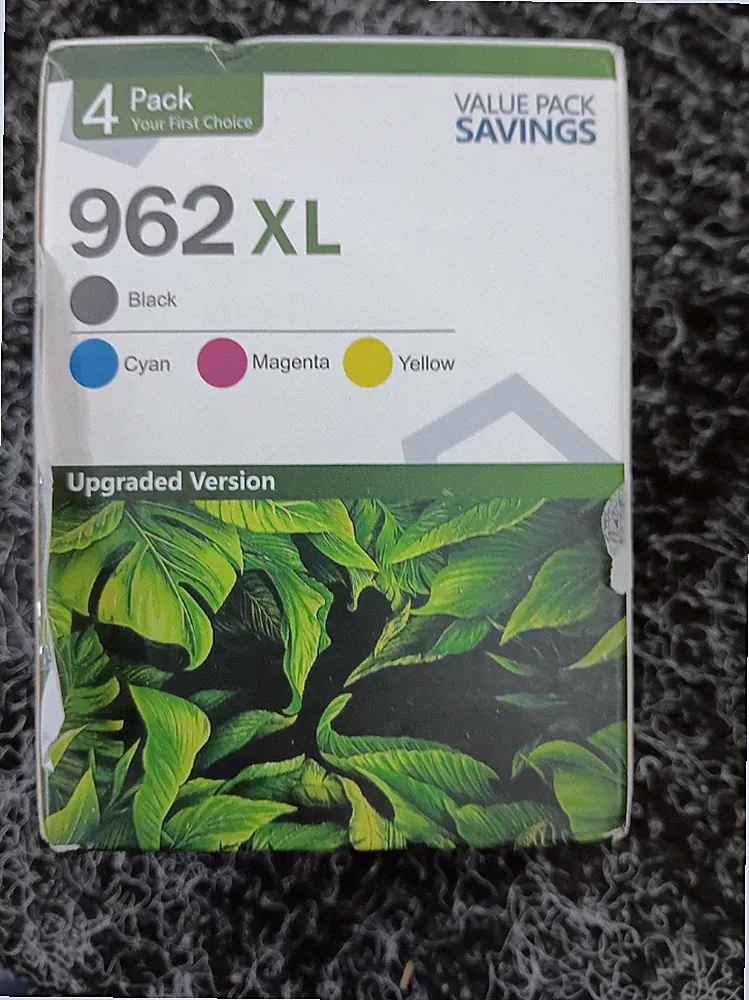 962XL Ink Cartridges Combo Pack (4 Pack) - Compatible for HP 962 962 XL Ink Cart