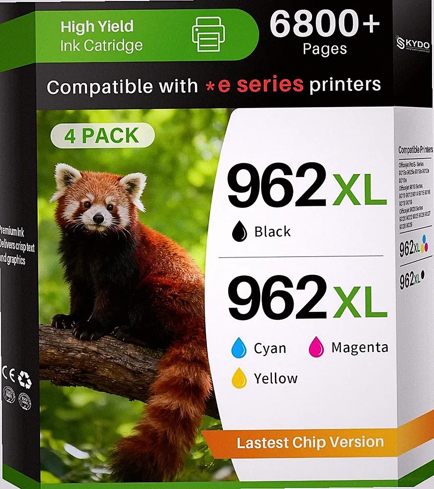 hp 962 xl printer ink cartridges combo pack