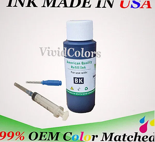 Canon PG-245 XL Black Cartridge refill Ink PIXMA MG2420 MG2520 IP2820 60ml