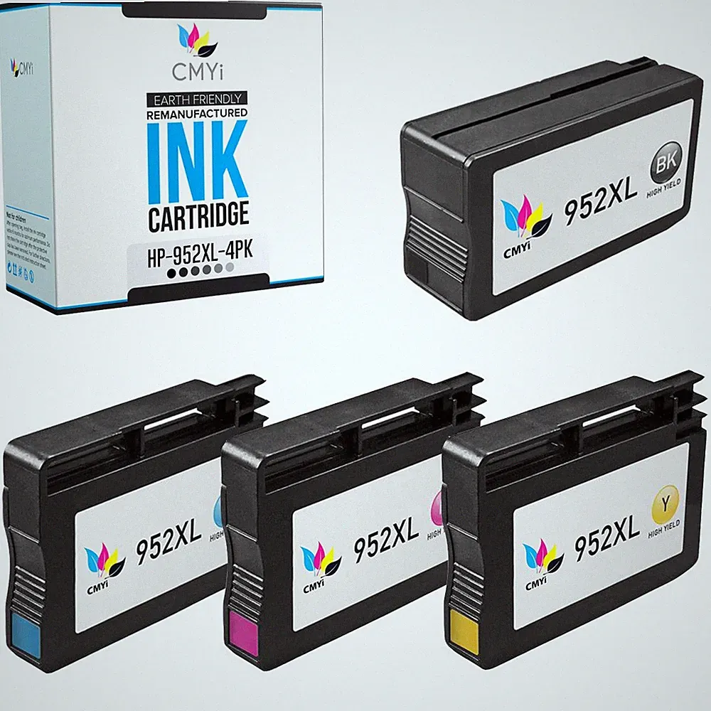 CMYi Compatible HP 952XL Ink Cartridges Combo Pack for OfficeJet Pro 8727 8728