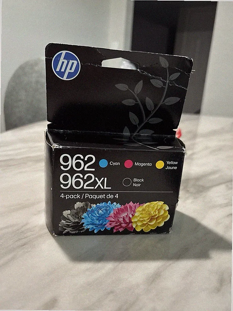 HP 962 XL Original Ink Cartridge CMYB 4 Pack Exp 10/2027