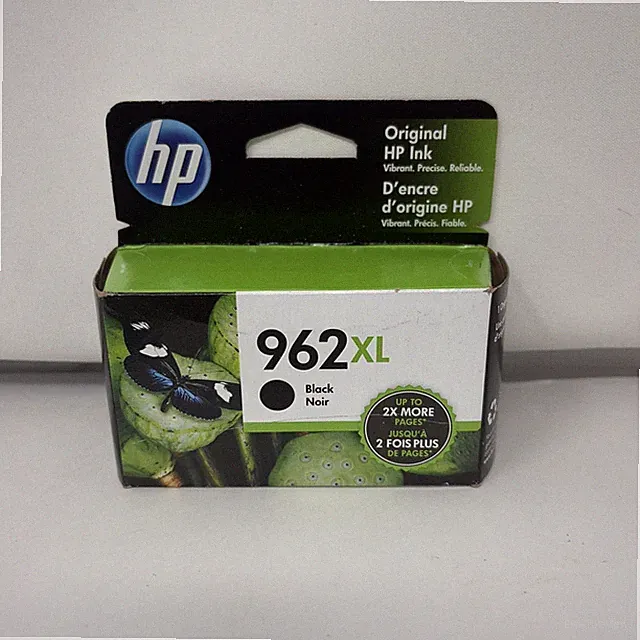 HP 962XL High Yield Black Ink Cartridge 3JA03AN Genuine OEM Sealed Exp 2021