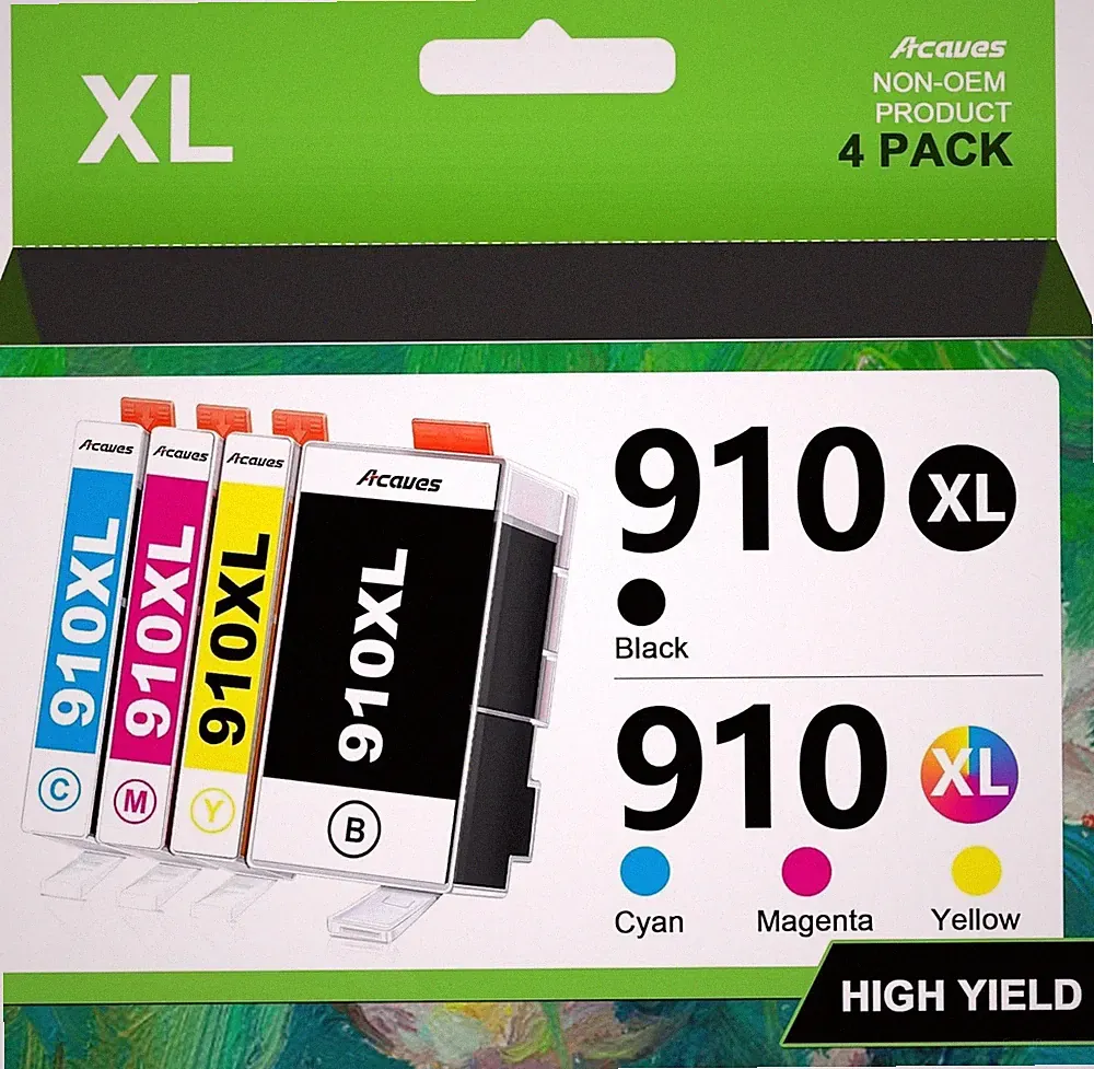 hp printer ink 910 xl color combo pack