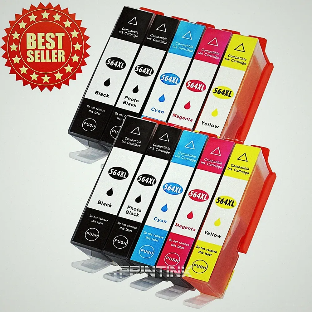 Printer Ink Cartridges For HP 564XL 564 XL Photosmart 6510 6520 7510 7520 5520